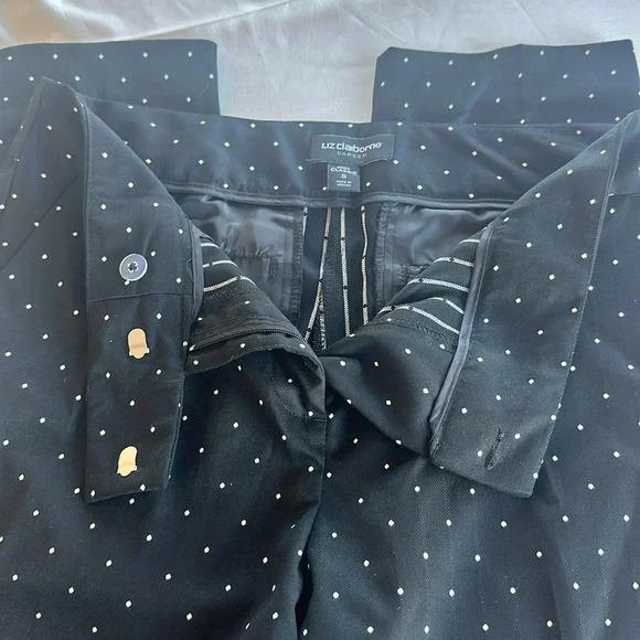 Liz Claiborne Career ‘Emma’ ankle  pants EUC size 8 - Picture 4 of 8